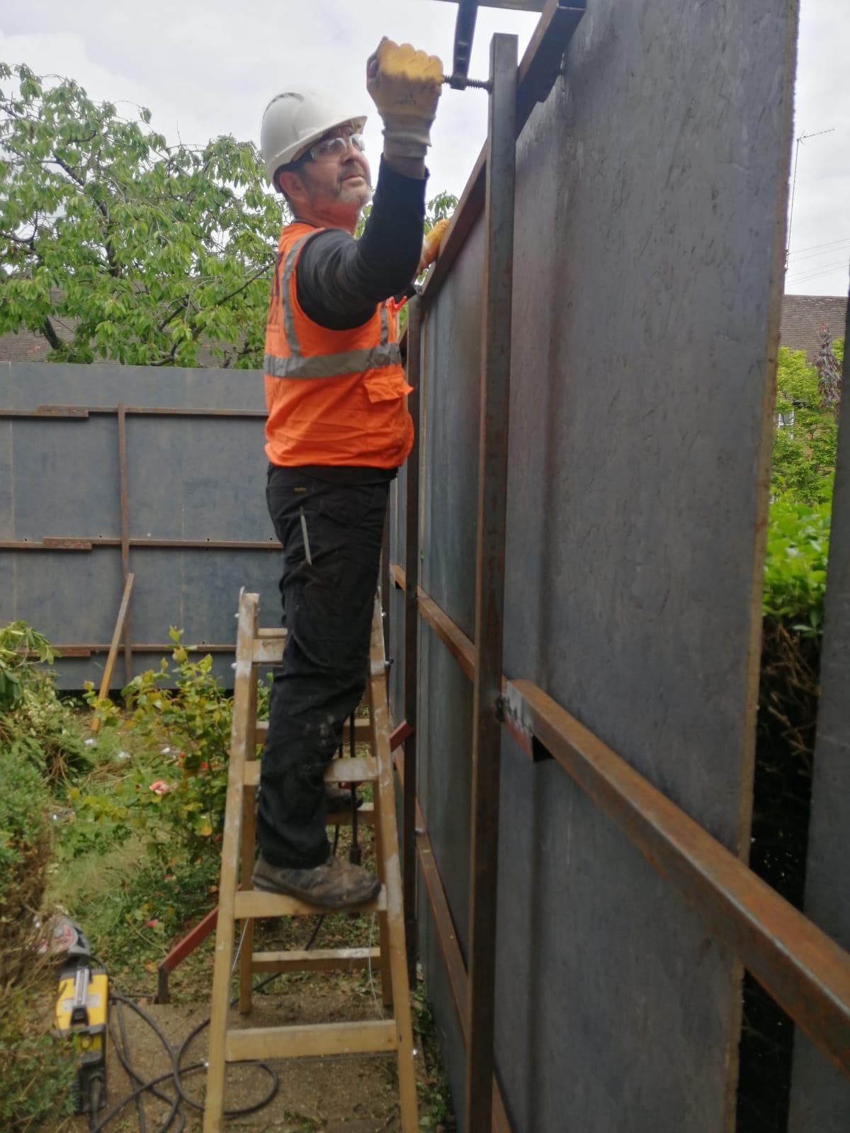 Dennis London security gate project