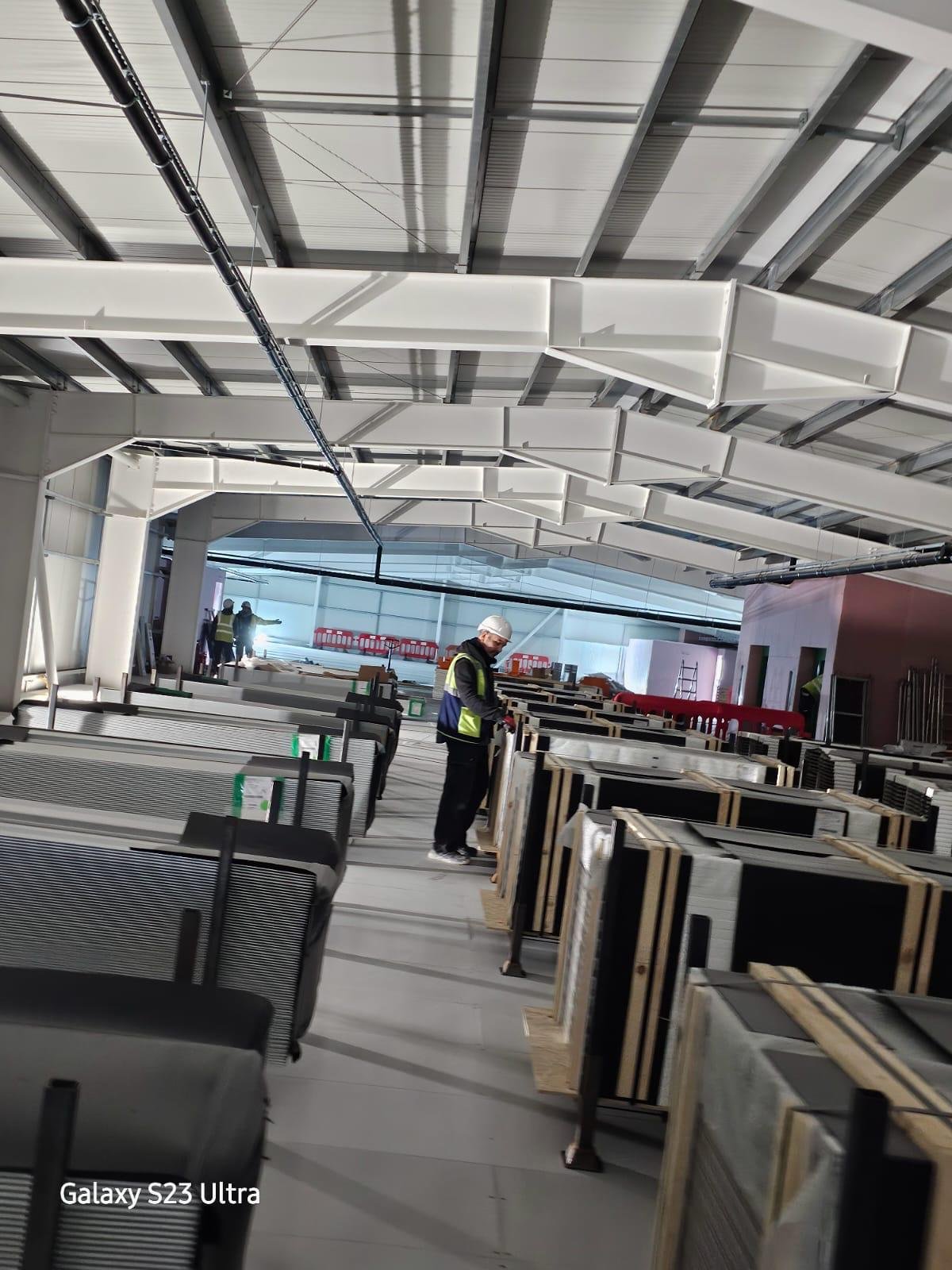 Riseup Construction structural steel project
